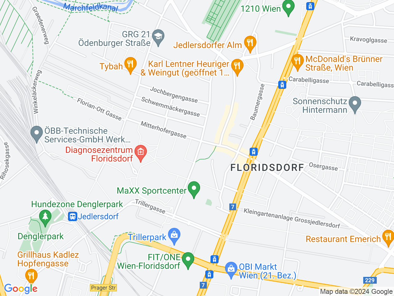 Floridsdorf, 21. Bezirk, 1210 Wien, Wien, Österreich