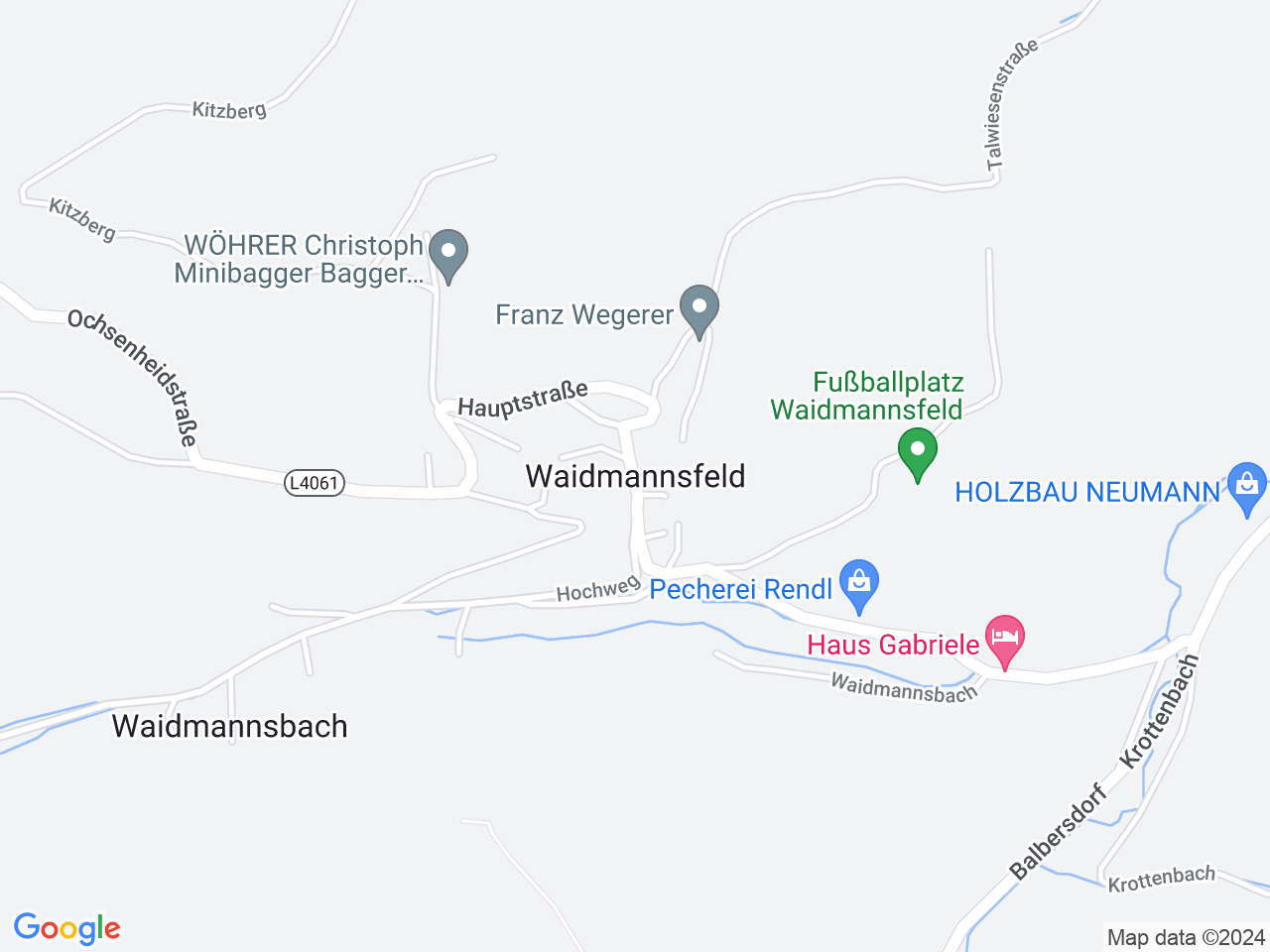 Waidmannsfeld, Niederösterreich, Österreich